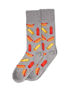 Hot Dogs Mens Socks