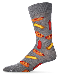 Hot Dogs Mens Socks