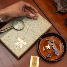 Load image into Gallery viewer, Bookmark & Keychain Set- Dragonfly/ Inspiration