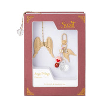 Load image into Gallery viewer, Bookmark & Keychain Set- Angel Wings/ Protection