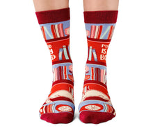Load image into Gallery viewer, Bookworm Ladies Socks