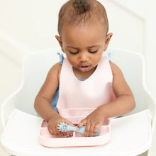 Load image into Gallery viewer, Bella Tunno Fresh Blooms Little Bites Starter Bib