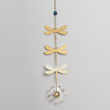 Load image into Gallery viewer, Dragonfly/Blue Apatite Suncatcher