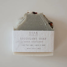 Load image into Gallery viewer, Succulent Soap Bar: SOAK Bath Co.
