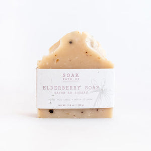 Elderberry Soap Bar by SOAK Bath Co.