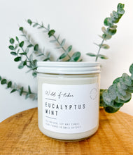 Load image into Gallery viewer, Eucalyptus Mint Soy Wax Candle