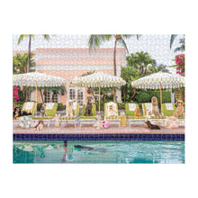 Load image into Gallery viewer, Gray Malin Pool Day Palm Beach 1000 Piece Book Box Puzzle
