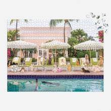 Load image into Gallery viewer, Gray Malin Pool Day Palm Beach 1000 Piece Book Box Puzzle