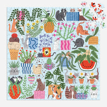 Load image into Gallery viewer, Cats in the Houseplants - 500pc Jigsaw Puzzle