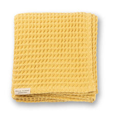 Load image into Gallery viewer, Bella Tunno Waffle Baby Blanket, Sunshine