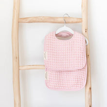 Load image into Gallery viewer, Bella Tunno Reversible Burb + Bib Set, Blush