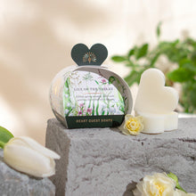 Load image into Gallery viewer, Heritage Lily of the Valley Heart Guest Soaps
