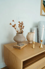 Load image into Gallery viewer, Zora Forged Candlestick, Gold