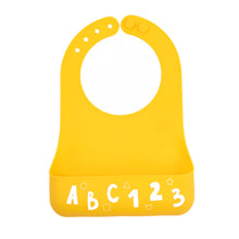 Load image into Gallery viewer, Bella Tunno Alphabet Fun Little Bites Bib