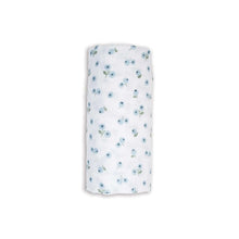 Load image into Gallery viewer, Blueberries Muslin Swaddle