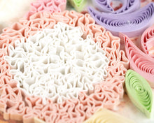 Load image into Gallery viewer, Floral Wedding Cake Quilling Card