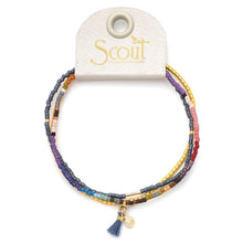 Load image into Gallery viewer, Miyuki Bracelet Trio - Dark Multi/Gold