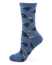 Load image into Gallery viewer, Grad Caps Ladies Bamboo Socks