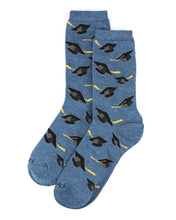 Load image into Gallery viewer, Grad Caps Ladies Bamboo Socks