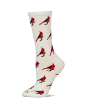 Load image into Gallery viewer, Cardinal Ladies Bamboo Socks