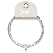 Load image into Gallery viewer, Miyuki Bracelet Trio - Frost/Silver
