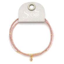 Load image into Gallery viewer, Miyuki Bracelet Trio, Blush + Gold