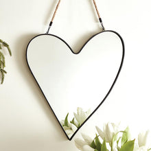 Load image into Gallery viewer, Heart Hanging Mirror