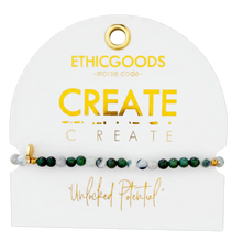 Load image into Gallery viewer, Morse Code Bracelet | CREATE, Jasper