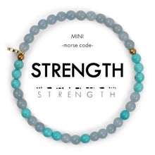 Load image into Gallery viewer, MINI Morse Code Bracelet | STRENGTH