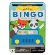 Load image into Gallery viewer, On-the-Go Bingo Magnetic Travel Game