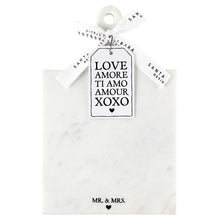 Load image into Gallery viewer, Mr & Mrs Marble Board