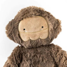 Load image into Gallery viewer, Every child needs a buddy to go out into the world with. During times of stress or heightened anxiety, many children find comfort in articulating, naming, and sharing their feelings and fears. The Bigfoot Kin is just the right size for little ones to play with and confide in as they find their voice in the world.
