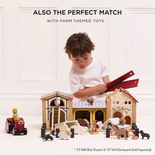 Load image into Gallery viewer, Le Toy Van: Farmyard Stacking Animals & Bag