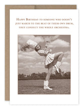 Load image into Gallery viewer, March To The Beat Birthday Card