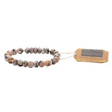Load image into Gallery viewer, Stone Stack Bracelet Rhodonite - Stone of Healing
