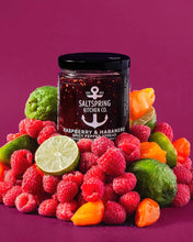 Load image into Gallery viewer, Raspberry & Habanero Spicy Pepper Spread by Salt Spring Kitchen