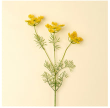 Load image into Gallery viewer, Queen Anne's Lace Spray, Yellow,