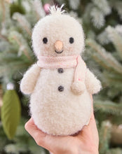 Load image into Gallery viewer, Cuddle + Kind Baby Snowman, Blush