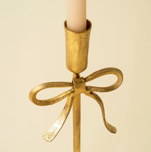 Load image into Gallery viewer, Bow Forged Candlestick