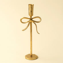 Load image into Gallery viewer, Bow Forged Candlestick