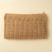 Load image into Gallery viewer, Crochet Jute Pouch, Natural