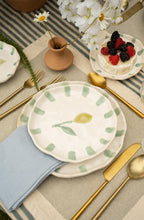 Load image into Gallery viewer, Painted Petals Plate, Lemon