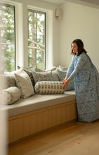 Load image into Gallery viewer, Sita Block Print Bolster