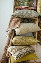 Load image into Gallery viewer, Lata Block Print Cushion, 16x24"