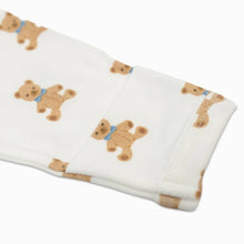 Load image into Gallery viewer, Lulujo Vintage Bear Footed Sleeper