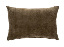 Load image into Gallery viewer, Carob Vera Velvet Cushion