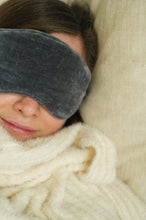 Load image into Gallery viewer, Velvet Eye Mask, Graphite