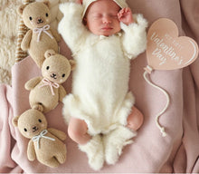 Load image into Gallery viewer, Cuddle + Kind Baby Honey Bear, Blush Bow