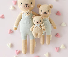 Load image into Gallery viewer, Cuddle + Kind Baby Honey Bear (Robin's Egg Blue)