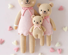 Load image into Gallery viewer, Cuddle + Kind Baby Honey Bear, Blush Bow